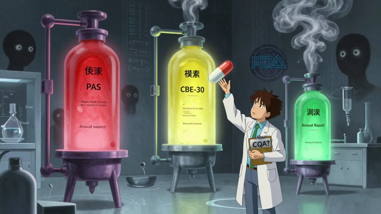 Manufacturing Changes: Notification and Approval Requirements for Pharmaceutical Quality