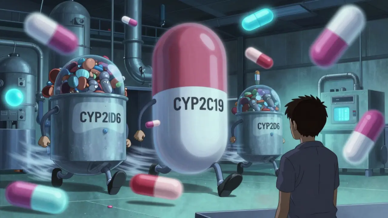 Pharmacogenomic Testing for SSRIs: How CYP2C19 and CYP2D6 Affect Side Effects