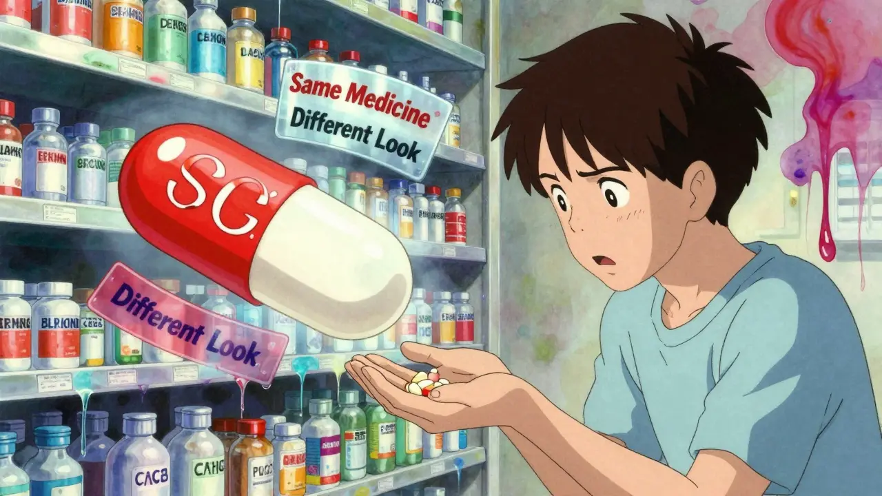 Appearance Differences: Why Authorized Generics Look Different from Brand-Name Drugs