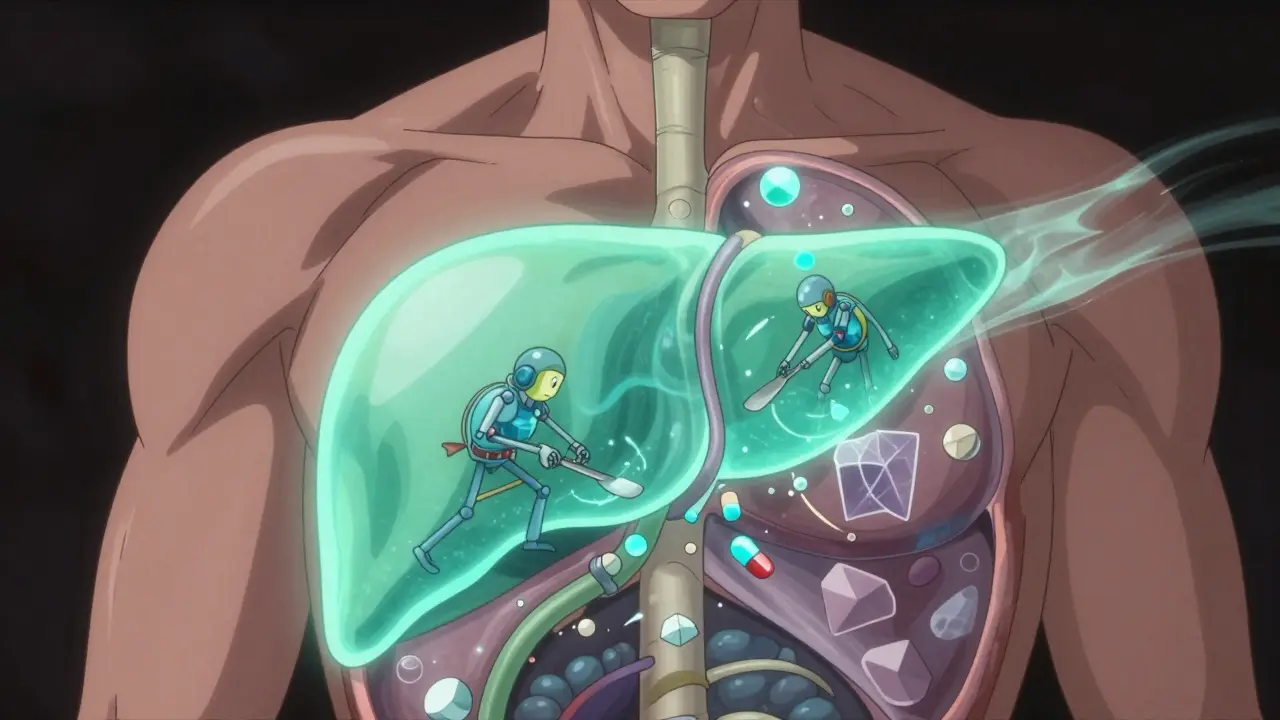 Theophylline Clearance: Understanding Drug Interactions That Reduce Metabolism